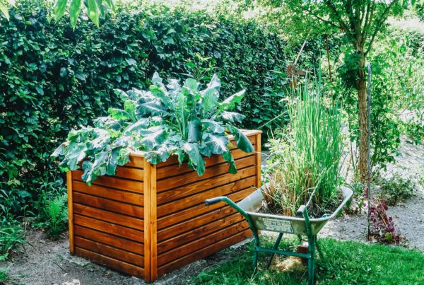 Hochbeet aus Metall oder Holz
